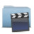 Folder Blue Clap